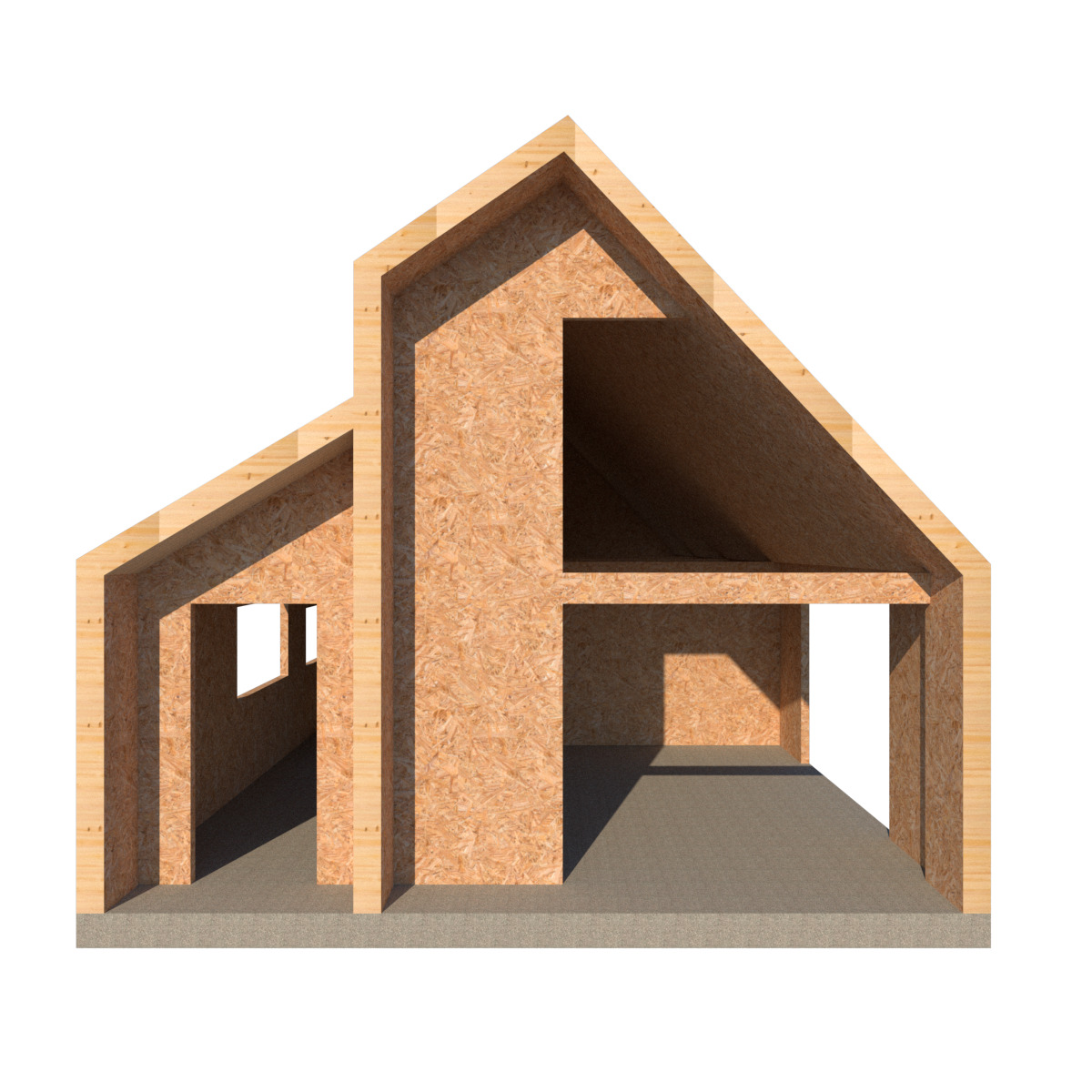 01- casa montaña 101m2 - OSB