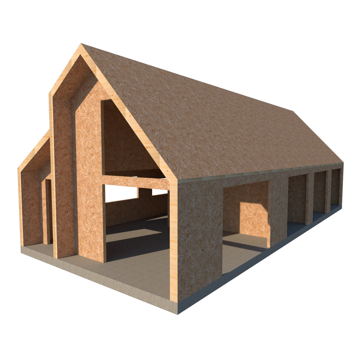 02- casa montaña 101m2 - OSB