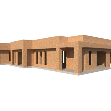 Kit Casa 140 m2 Techo Mediterráneo Básico
